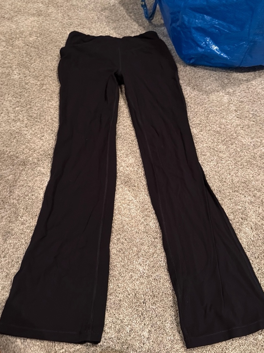 Athleta Black Boot-Cut Flare Pants